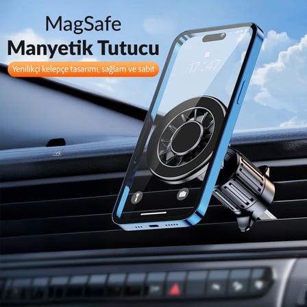 MagSafe Uyumlu Manyetik Araç içi Telefon Tutucu