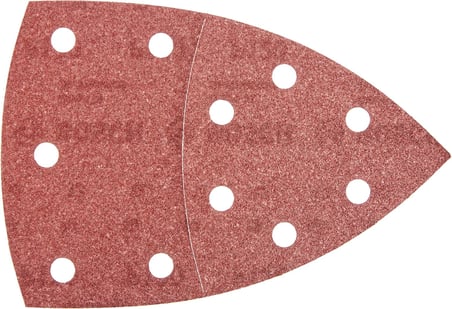 Accessories Zımpara Kağıdı (Çoklu Zımpara Makinesi için, Farklı Malzemeler, 10 Adet, 102 x 62/93 mm, Granülasyon 120)