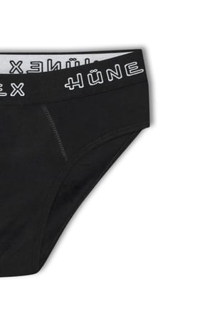 HNX 10'lu Hünex Yazılı Lastikli Erkek slip Külot
