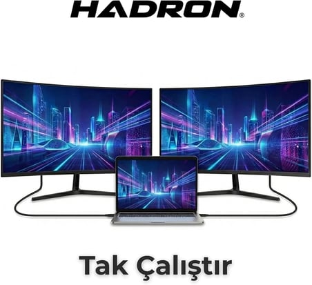 Type-C to DisplayPort Kablo - 8K 60Hz / 4K 144Hz Destekli, 1.8 Metre, Thunderbolt 3/4 Uyumlu, MacBook, iPad ve Yeni Nesil Laptoplar için DP Dönüştürücü Görüntü Kablosu (Siyah)