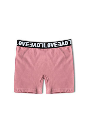 HNX Vizon Love Lastik Pamuklu Kadın Tayt Şort