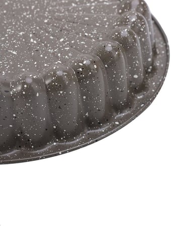 Karbon Çelik 22 cm Yuvarlak Dilimli Tart Turta Kek Kalıbı cin803khv