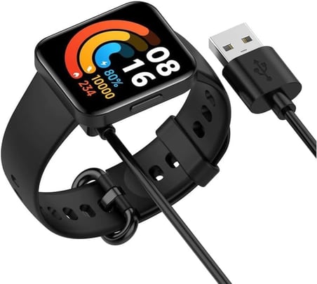 Xiaomi Redmi Watch 3 ve Redmi Watch 2 Lite İle Uyumlu Smart Watch Akıllı Saat Şarj Aleti Wireless Charge Hızlı Şarj Cihazı
