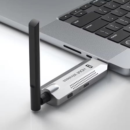 Kablosuz HDMI Verici ve Alıcı Kiti - Uydudan Projeksiyona | 150 Metre Menzil | 1080P 60Hz Notebook'dan TV'ye Görüntü Aktarımı | HD-TX-RX | Tak-Çalıştır | Çoklu Cihaz Desteği - G146 HDMI