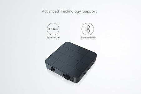 Bluetooth 5.0 Ses Alıcı Verici AUX RCA USB Stereo Kablosuz Mikrofonlu Araba TV PC RX TX Receiver