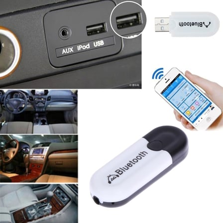 STORE USB Bluetooth 5.0 Ses Alıcı Adaptör – AUX 3.5mm Çıkışlı Kablosuz Müzik Alıcısı, Hoparlör ve Ses Sistemlerini Bluetooth’lu Hale Getiren Dongle Receiver | ZR1138