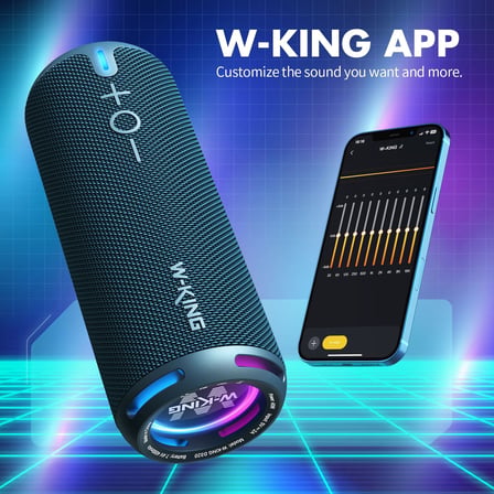 D320 Bluetooth Hoparlör, 40W 360° Surround Boombox, 24 Saate Varan Çalma Süresi, IP67, Kablosuz Stereo TWS, Powerbank/TF/Aux/Bluetooth5.3, Ses Bombası