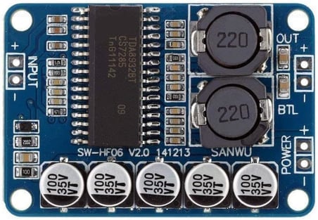 TDA8932 35W Mono Amfi Modülü Amplifikatör Devresi
