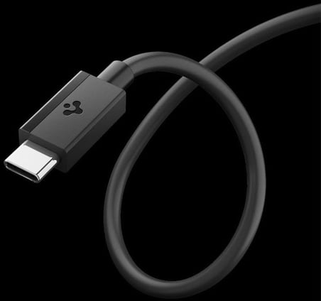 USB-C to USB-C 1 Metre Kablo 60W Güç/PPS 2.0 Super Hızlı Şarj / 480 Mbps Data Aktarım Hızı Type-C Ekstra Dayanıklı Siyah - ACA08718