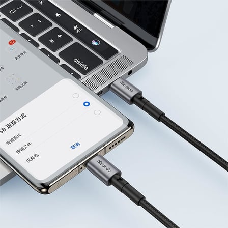 Ca-3131 65W Pd Type-C To Type-C Şarj Ve Data Kablosu 1.5M, Siyah