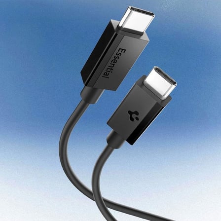 USB-C to USB-C 2 Metre Kablo 60W Güç/PPS 2.0 Desteği Super Hızlı Şarj / 480 Mbps Data Aktarım Hızı Type-C Ekstra Dayanıklı Siyah - ACA08720