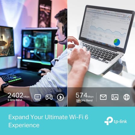 Archer TX50UH, AX3000Mbps USB Adaptörü, Wi-Fi 6, USB 3.0, Çift Bantlı, WPA3, Beamforming, MU-MIMO