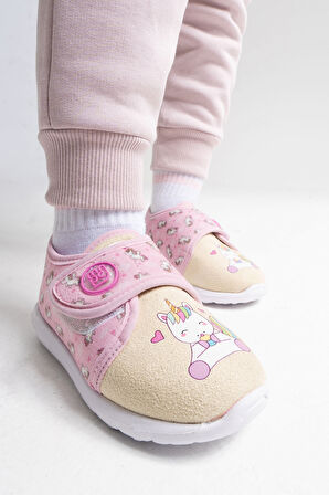 mnpc Unisex Çocuk Unicorn Anatomik Çocuk Panduf