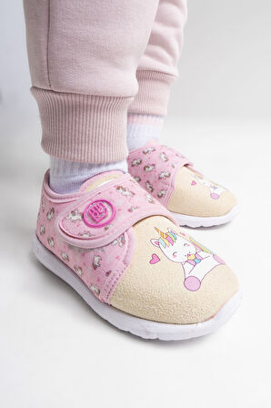 mnpc Unisex Çocuk Unicorn Anatomik Çocuk Panduf