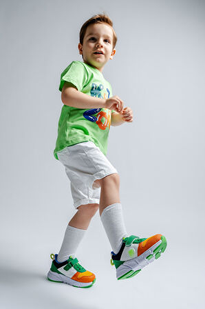 mnpc Erkek Çocuk Turuncu Günlük Spor Ayakkabı