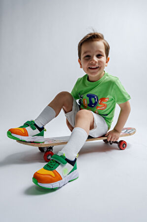 mnpc Erkek Çocuk Turuncu Günlük Spor Ayakkabı