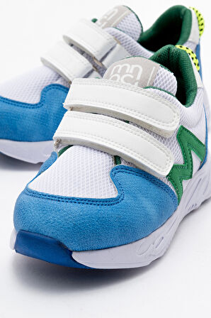 mnpc Erkek Çocuk Mavi-Beyaz Spor Ayakkabı