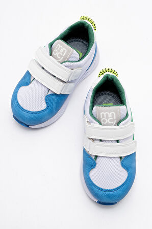 mnpc Erkek Çocuk Mavi-Beyaz Spor Ayakkabı