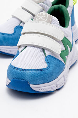 mnpc Erkek Çocuk Mavi-Beyaz Spor Ayakkabı