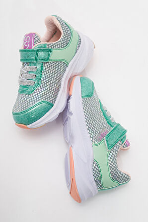 mnpc Kız Çocuk Yeşil Spor Ayakkabı