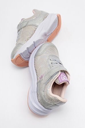 mnpc Kız Çocuk Gümüş Spor Ayakkabı