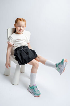 mnpc Kız Çocuk Yeşil Spor Ayakkabı