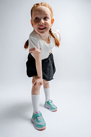 mnpc Kız Çocuk Yeşil Spor Ayakkabı