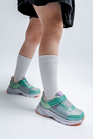 mnpc Kız Çocuk Yeşil Spor Ayakkabı