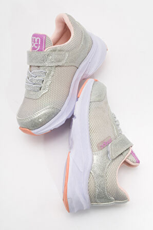 mnpc Kız Çocuk Gümüş Günlük Spor Ayakkabı