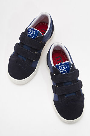 mnpc Erkek Çocuk Lacivert Hakiki Deri Günlük Ayakkabı