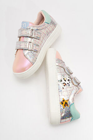 mnpc Kız Çocuk Pudra Sneaker Ayakkabı