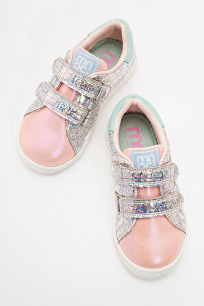 mnpc Kız Çocuk Pudra Sneaker Ayakkabı