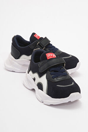 mnpc Erkek Çocuk Lacivert Hakiki Deri Günlük Spor Ayakkabı