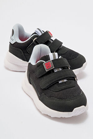 mnpc Erkek Çocuk Siyah Spor Ayakkabı