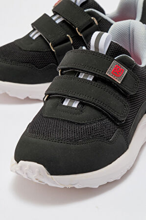 mnpc Erkek Çocuk Siyah Spor Ayakkabı