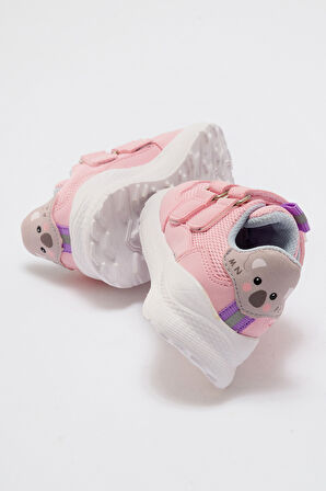 mnpc Kız Çocuk Pudra Günlük Spor Ayakkabı