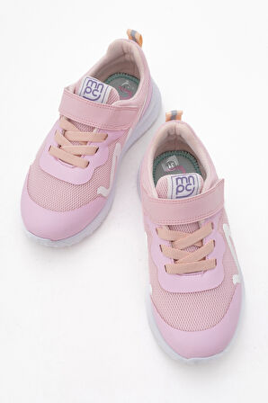 mnpc Kız Çocuk Pudra Spor Ayakkabı