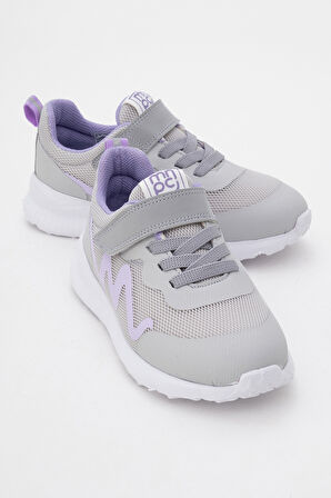 mnpc Kız Çocuk Gri Spor Ayakkabı