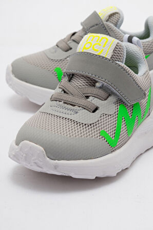 mnpc Erkek Çocuk Gri Spor Ayakkabı