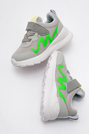 mnpc Erkek Çocuk Gri Spor Ayakkabı