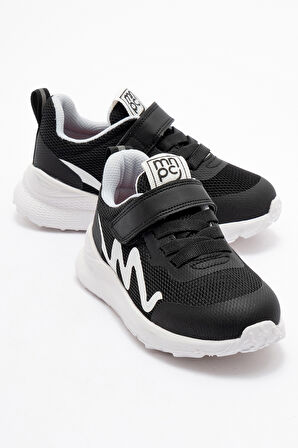 mnpc Erkek Çocuk Siyah Spor Ayakkabı
