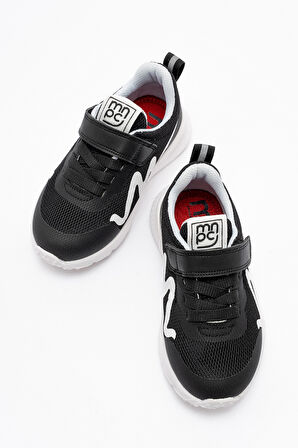 mnpc Erkek Çocuk Siyah Spor Ayakkabı