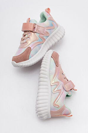 mnpc Kız Çocuk Pudra Spor Ayakkabı