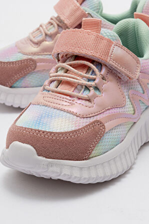 mnpc Kız Çocuk Pudra Spor Ayakkabı