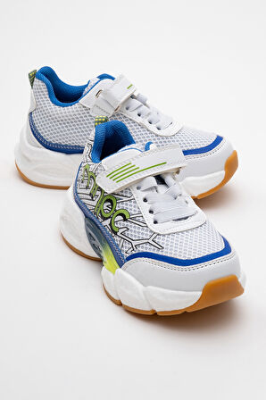 mnpc Erkek Çocuk Beyaz Günlük Spor Ayakkabı