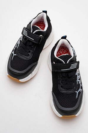 mnpc Erkek Çocuk Siyah Günlük Spor Ayakkabı