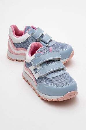 mnpc Kız Çocuk Mavi Günlük Spor Ayakkabı
