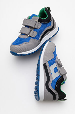 mnpc Erkek Çocuk Gri Günlük Spor Ayakkabı