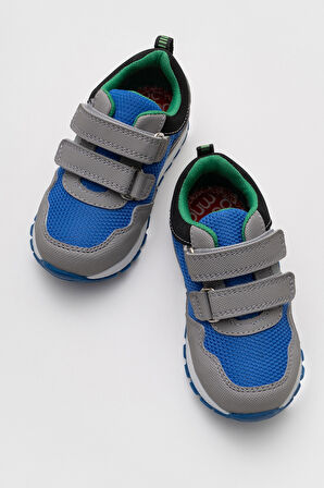 mnpc Erkek Çocuk Gri Günlük Spor Ayakkabı