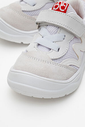 mnpc Unisex Çocuk Beyaz Günlük Spor Ayakkabı